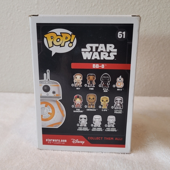 Funko Pop Star Wars The Force Awakens BB-8 - Picture 3 of 6